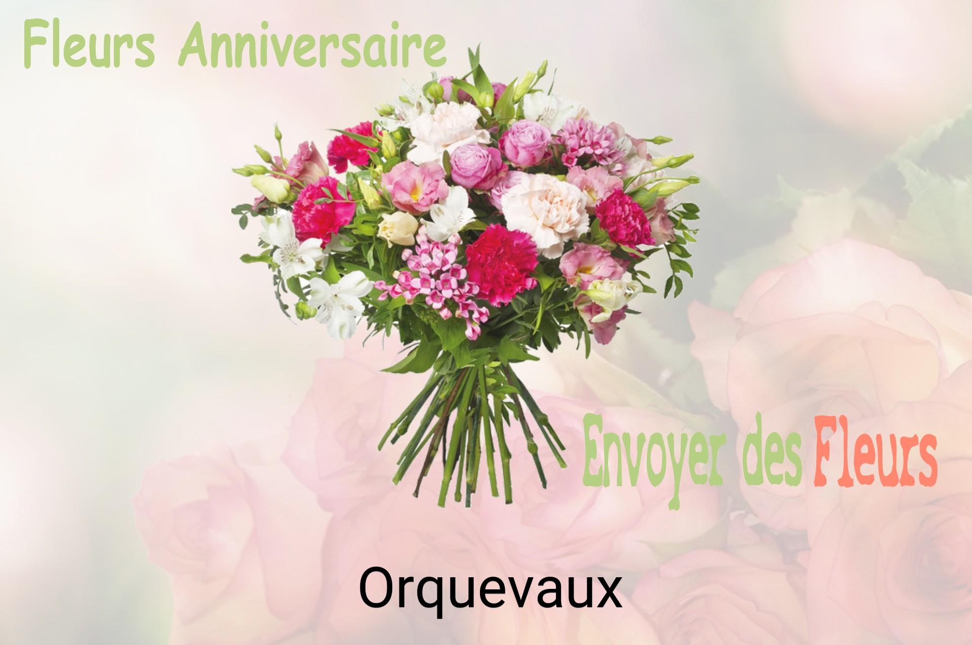 Bouquet de fleurs d’anniversaire livré à Orquevaux