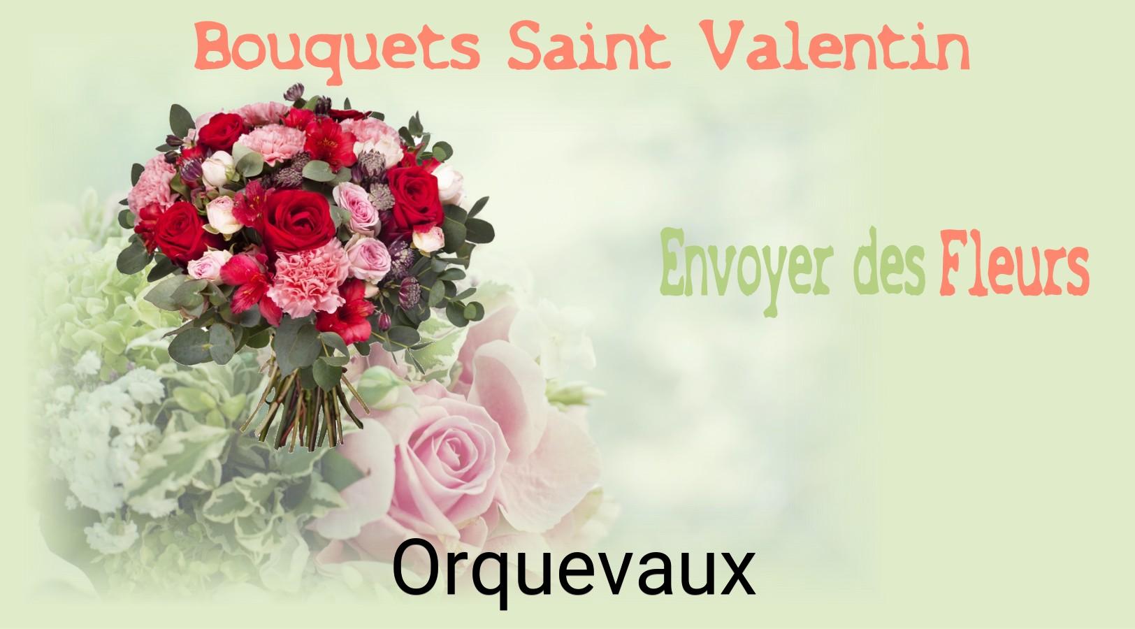 Roses de Saint-Valentin livrées à Orquevaux